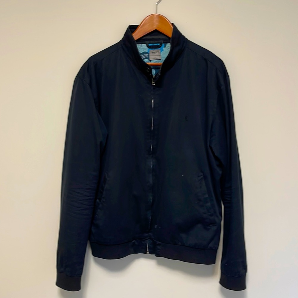 WESC. Vintage Y2K jacket. Large. Black with unique blue lining.